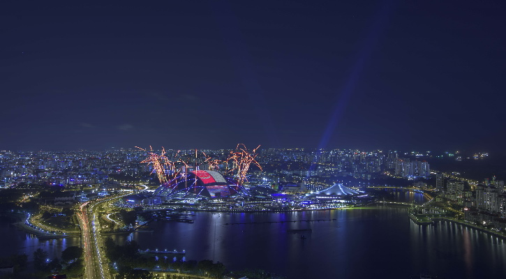 005_Sports hub with flag wide shot without fireworks-1-725-400